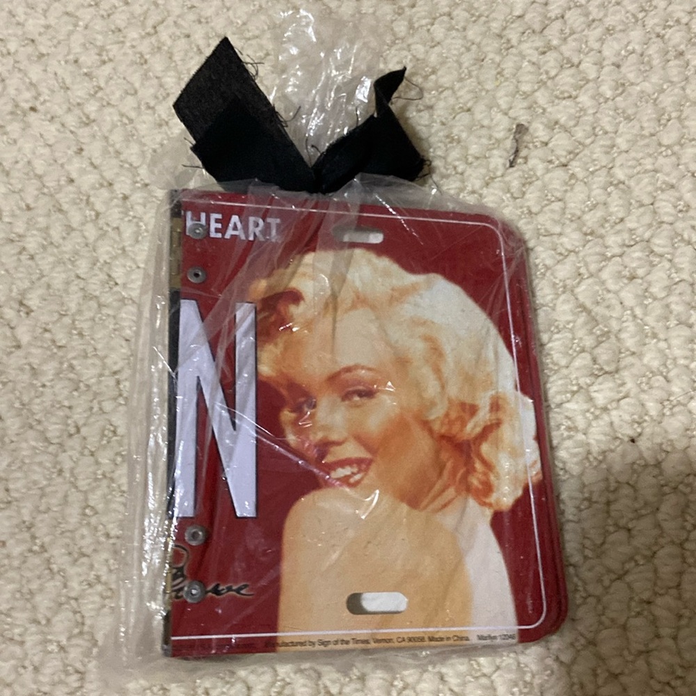 Marilyn Monroe license plate album